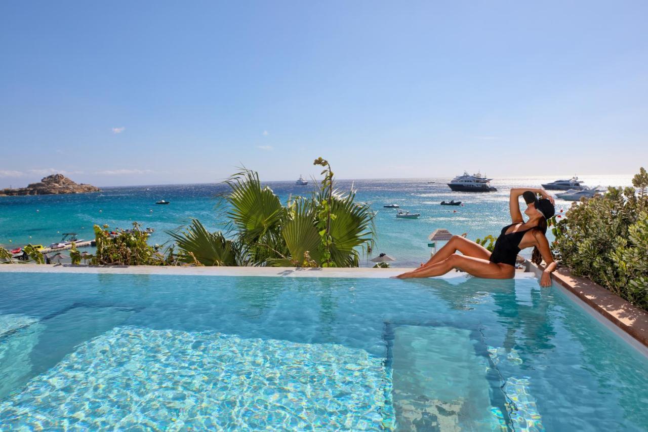 Mykonos Dove Beachfront Hotel Platys Gialos  Exteriör bild