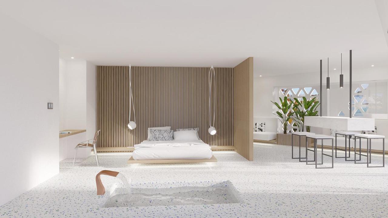 Mykonos Dove Beachfront Hotel Platys Gialos  Exteriör bild