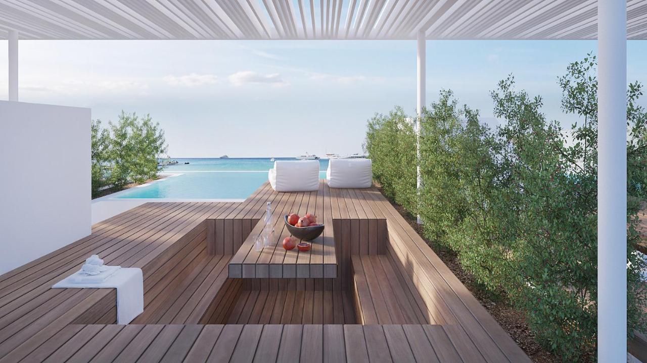 Mykonos Dove Beachfront Hotel Platys Gialos  Exteriör bild