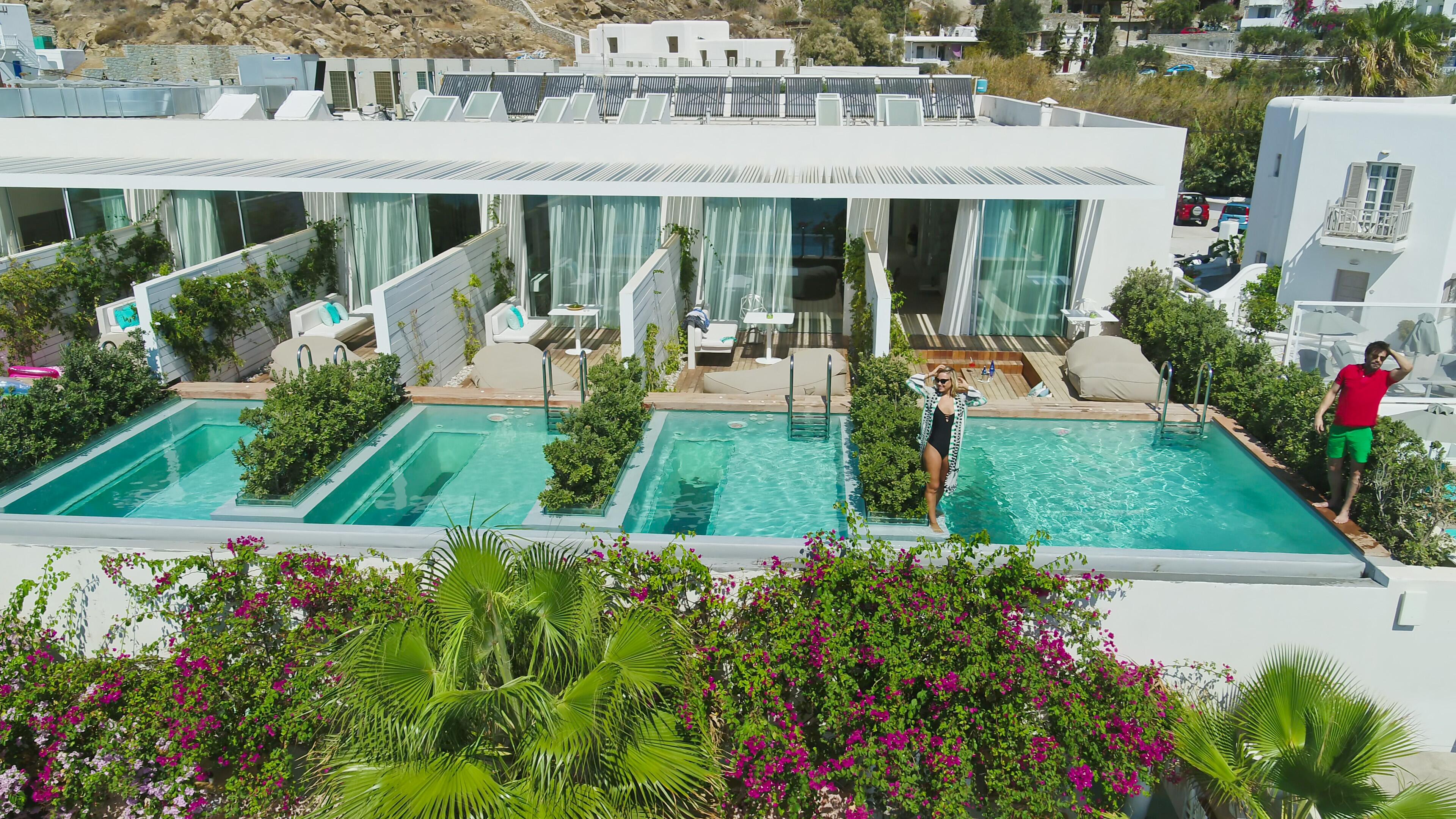 Mykonos Dove Beachfront Hotel Platys Gialos  Exteriör bild