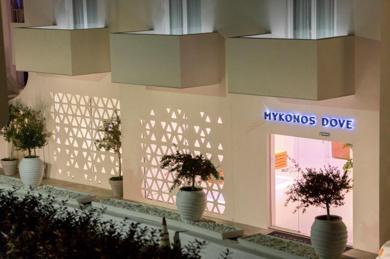 Mykonos Dove Beachfront Hotel Platys Gialos  Exteriör bild
